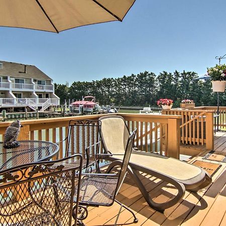 Airy Ocean City Condo On Canal Front With Deck! Eksteriør billede